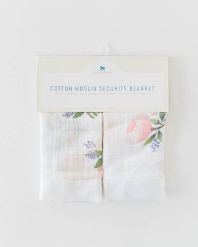 Little Unicorn - Muslin Security Blankets Comforter - Watercolor Rose (set of 2)