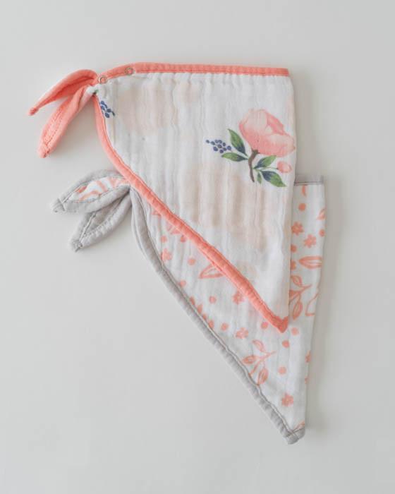 Little Unicorn - Bandana Bibs (2pk) - Watercolour Rose