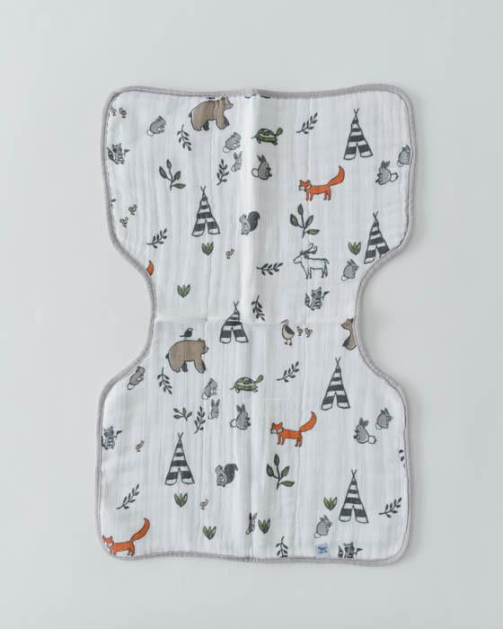 Little Unicorn - Burp Cloth - Forest Friends