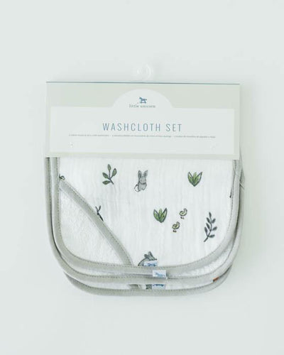 Little Unicorn - Wash Cloth Set (3pk) - Forest Friends