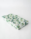 Little Unicorn - Changing Pad Cover - Tropical Leaf