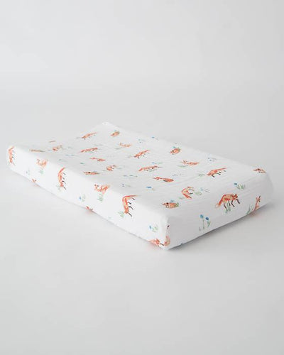 Little Unicorn - Changing Pad Cover - Fox