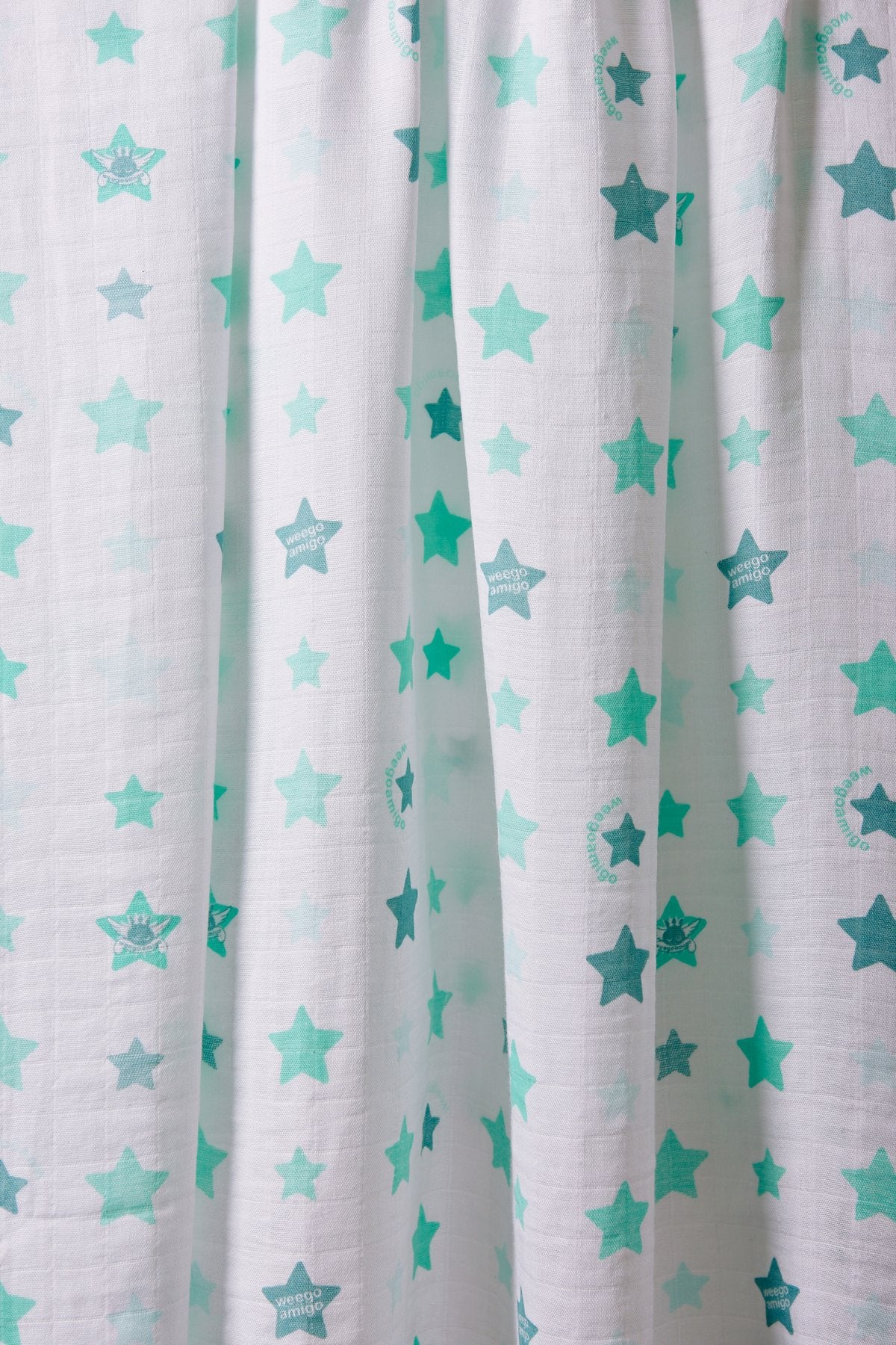 Weegoamigo - Bamboo Swaddle Wraps - Stars Mint