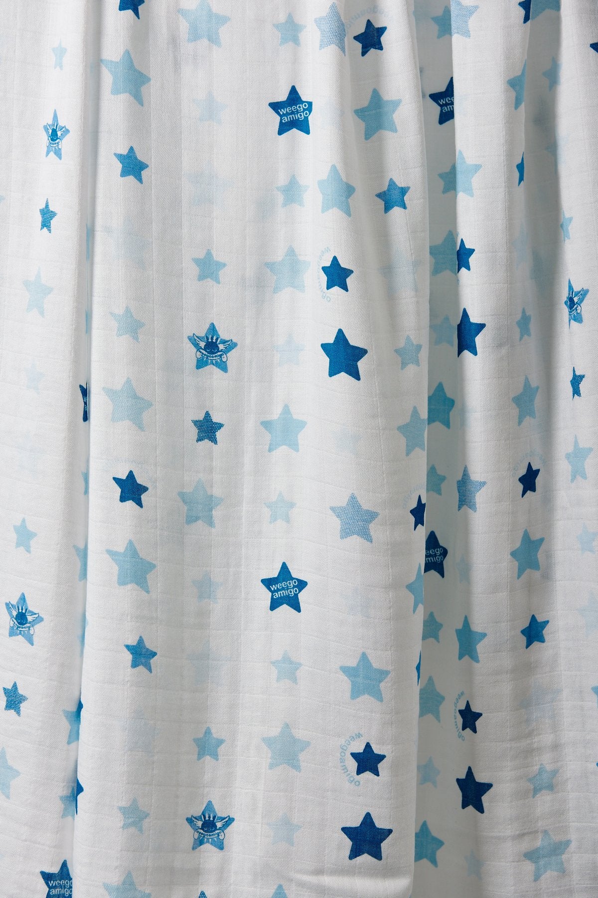 Weegoamigo - Bamboo Swaddle Wraps - Starts Blue