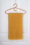 Kute Cuddles - Knit Baby Blanket - Wish Mustard