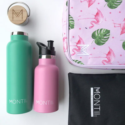 Montii Co Insulated Lunch bag - Flamingo