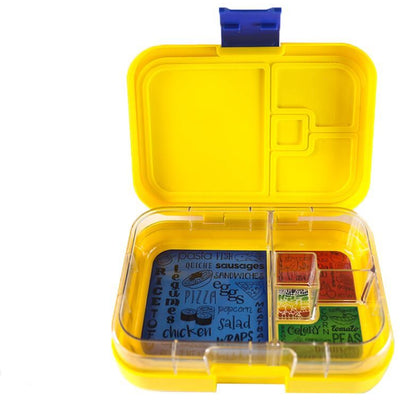 Munchbox - Mini4 Bento Lunch Box - Yellow Sunshine