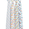 Aden and Anais - Classic Swaddles Zutano - Pup In Tow (4 Pack) - swaddle - Aden and Anais - Afterpay - Zippay Carry Them Close