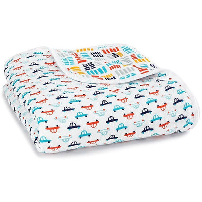Aden and Anais - Dream Blanket Zutano Pup In Tow - Baby Blankets - Aden and Anais - Afterpay - Zippay Carry Them Close