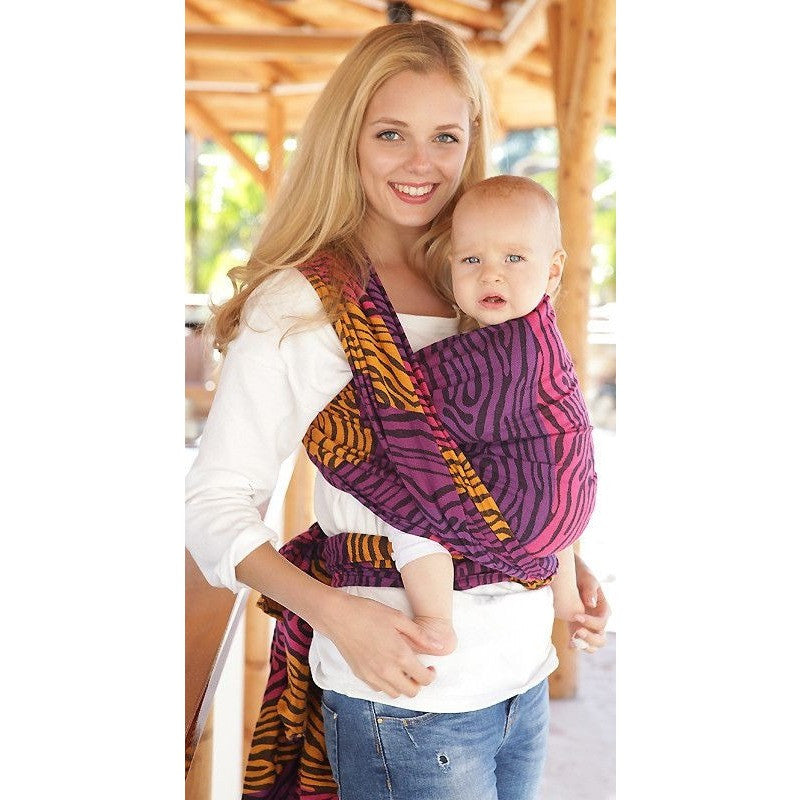 Kokadi Wrap - Zabra Sunset Wrap (Limited Edition) - Woven Wrap - Kokadi - Afterpay - Zippay Carry Them Close